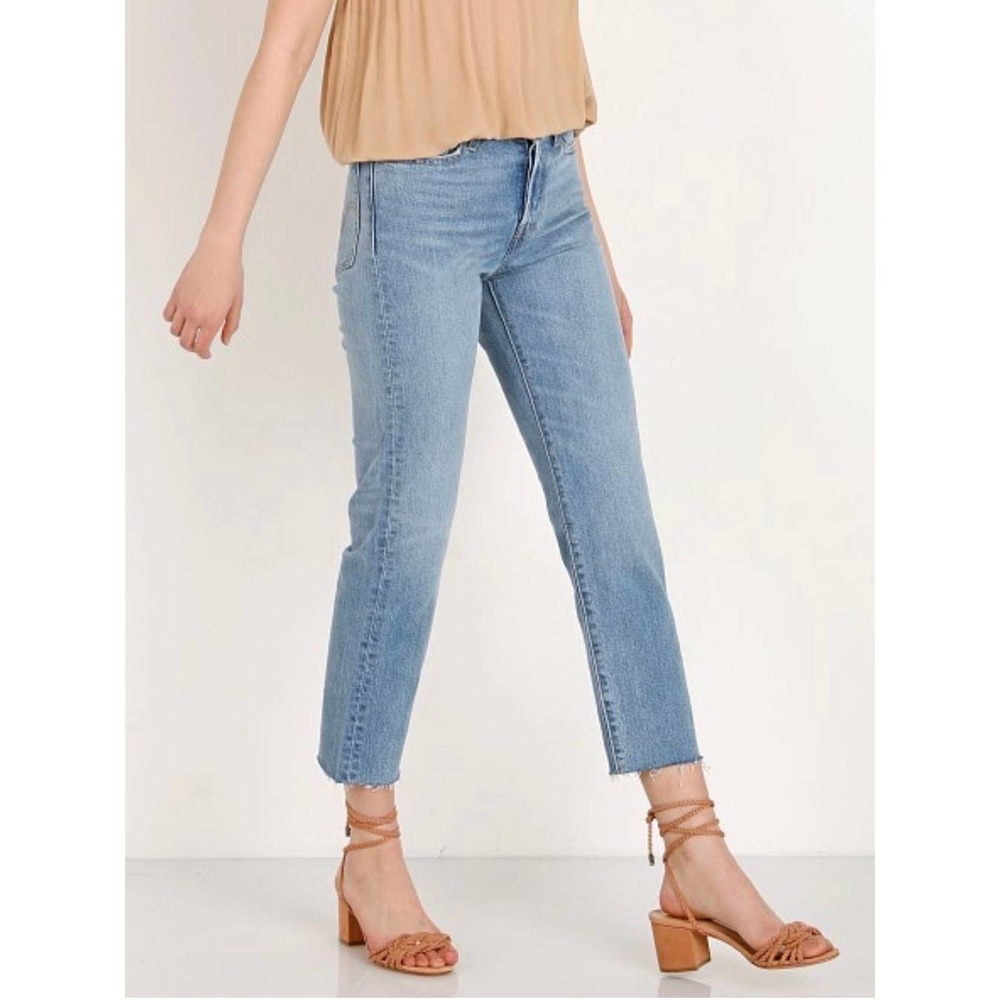 Levi's Wedgie Straight Leg Jean Rough Tide - Picture 4 of 4